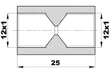 M-301-B Муфта (12х1вн) латунь